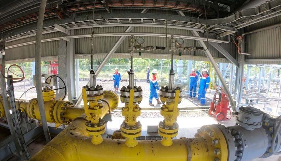 Metering skid facility